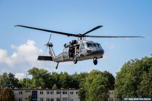 [VIDEO] Gotowi do podjęcia najtrudniejszych zadań. Black Hawk który niedawno wrócił z działań ratowniczo-gaśniczych w Turcji.