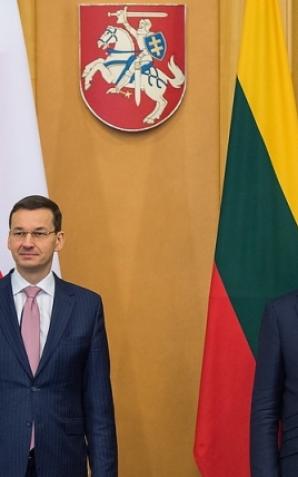 Premier Mateusz Morawiecki w Wilnie: Litwa jest strategicznym partnerem Polski