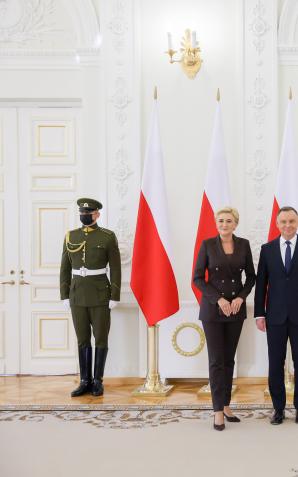 [VIDEO] Para Prezydencka z wizytą w Republice Litewskiej